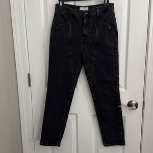 We The Free Black High-Rise Jeans